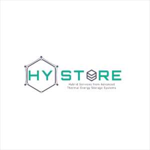 Image of the Hystore logo, a company specializing in developing and validating innovative thermal energy storage solutions.