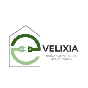 EVELIXIA Project Logo - R2M Solution's initiative for smart, energy-efficient buildings.