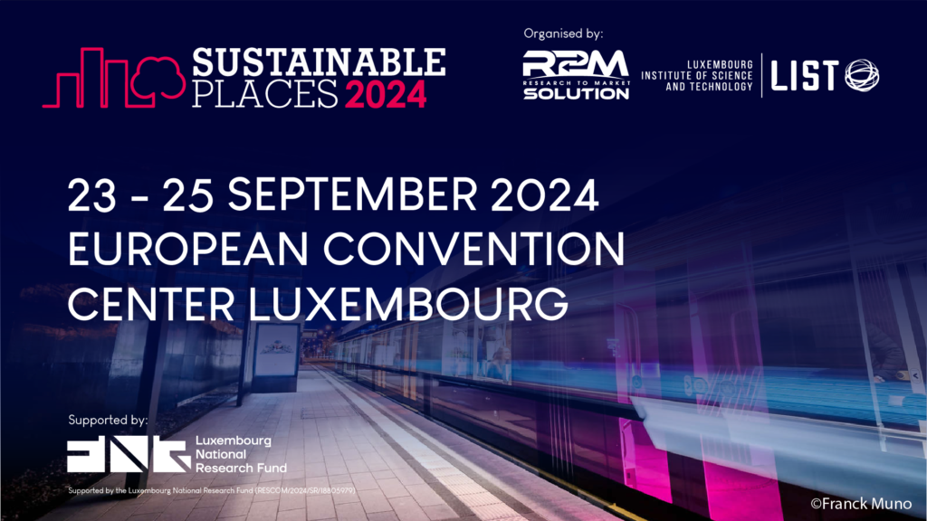 Join Sustainable Places, Europe's #1 destination for EU research collaboration and market opportunities in the built environment.