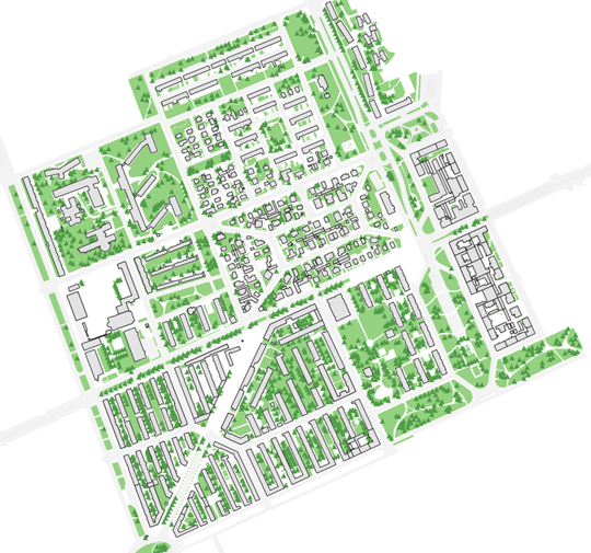 Nature-based solutions plan for Giambellino - Lorenteggio Milan